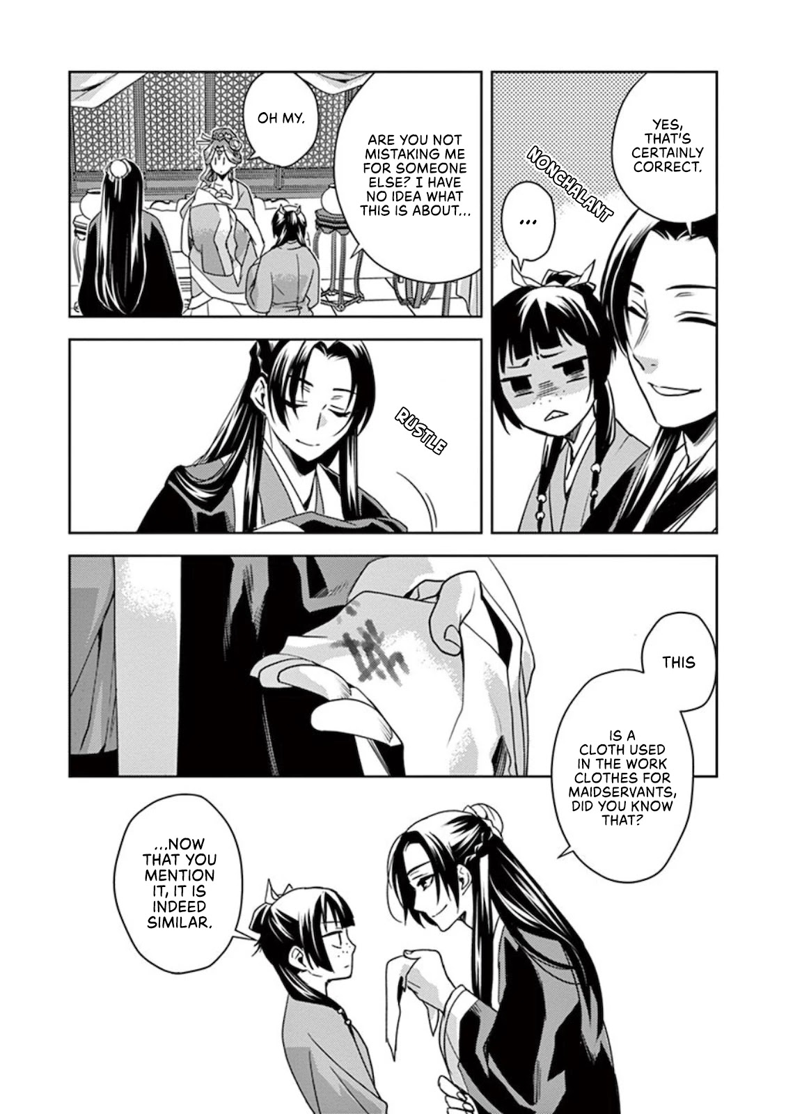 Kusuriya no Hitorigoto - Maomao no Koukyuu Nazotoki Techou chapter 1 page 36