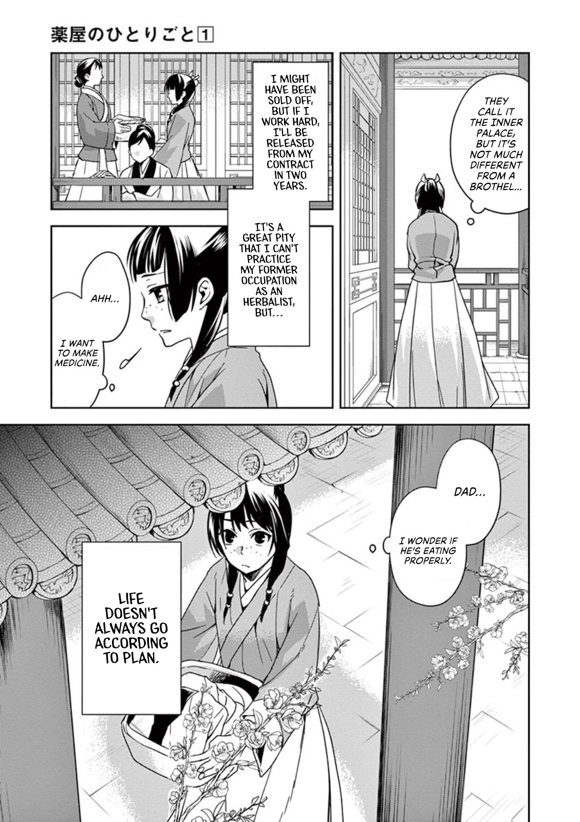 Kusuriya no Hitorigoto - Maomao no Koukyuu Nazotoki Techou chapter 1 page 5