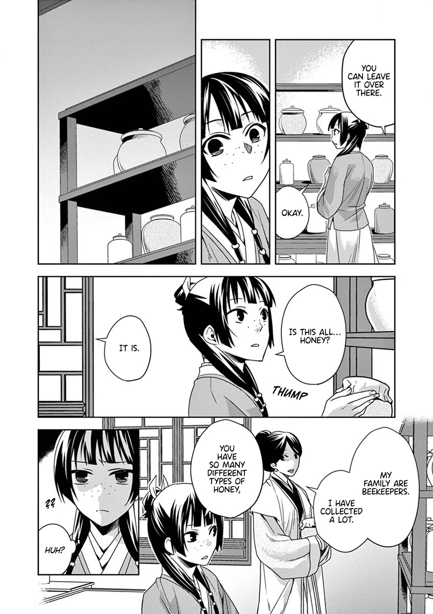 Kusuriya no Hitorigoto - Maomao no Koukyuu Nazotoki Techou chapter 10 page 34