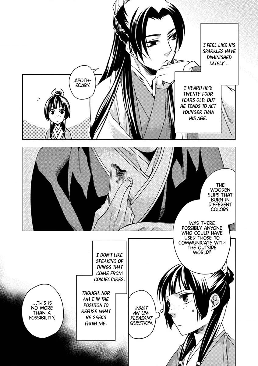Kusuriya no Hitorigoto - Maomao no Koukyuu Nazotoki Techou chapter 10 page 37