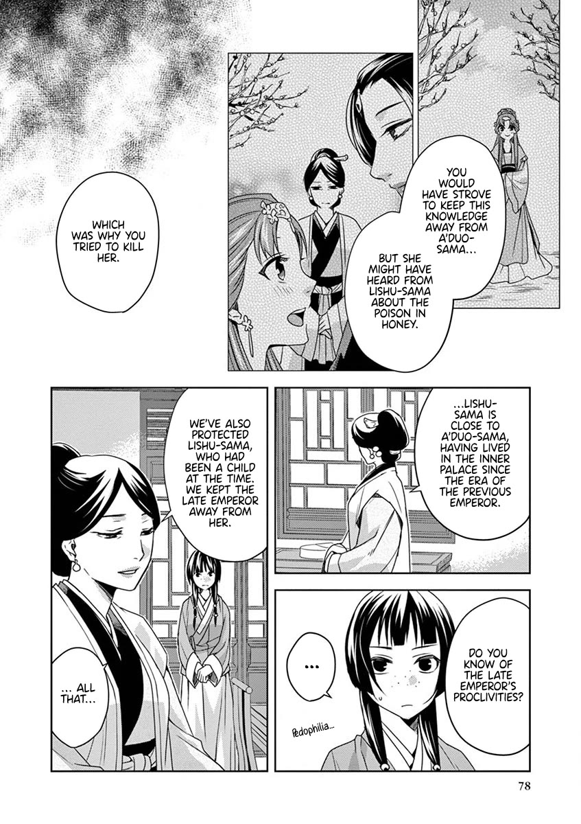 Kusuriya no Hitorigoto - Maomao no Koukyuu Nazotoki Techou chapter 11 page 35