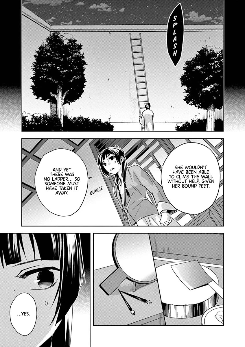 Kusuriya no Hitorigoto - Maomao no Koukyuu Nazotoki Techou chapter 11 page 38