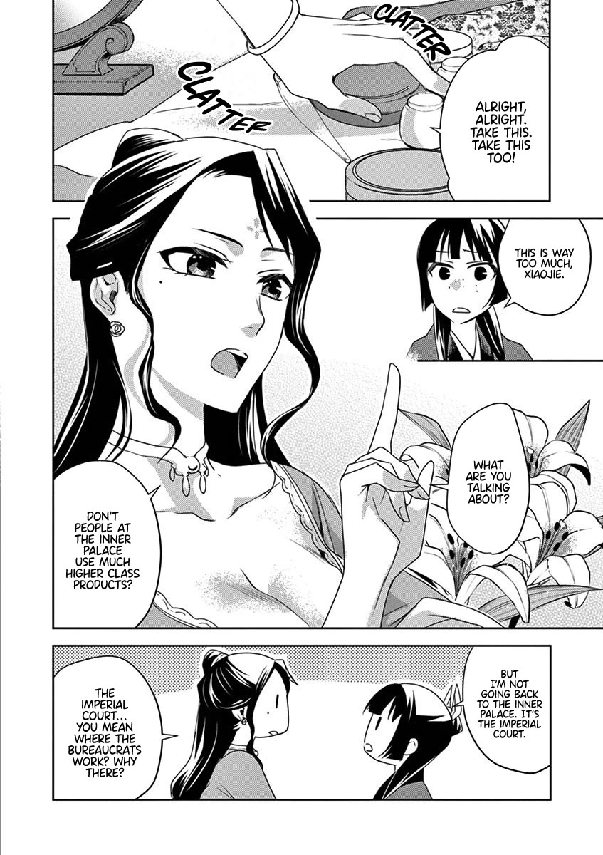 Kusuriya no Hitorigoto - Maomao no Koukyuu Nazotoki Techou chapter 14 page 8