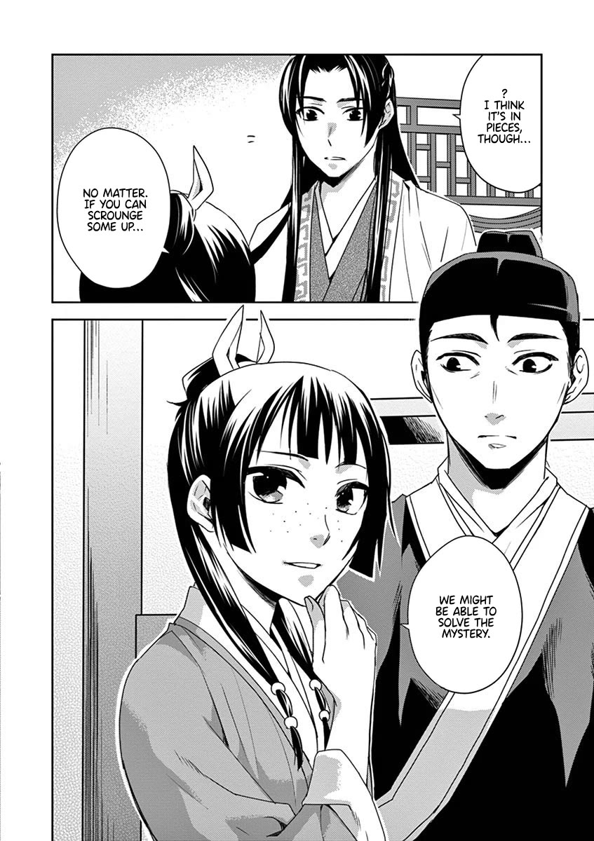 Kusuriya no Hitorigoto - Maomao no Koukyuu Nazotoki Techou chapter 15 page 16