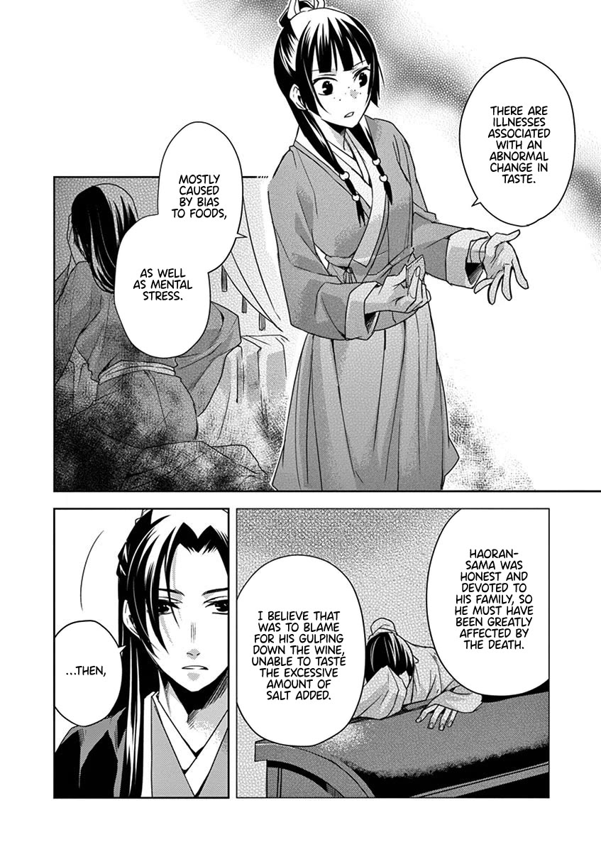 Kusuriya no Hitorigoto - Maomao no Koukyuu Nazotoki Techou chapter 15 page 24