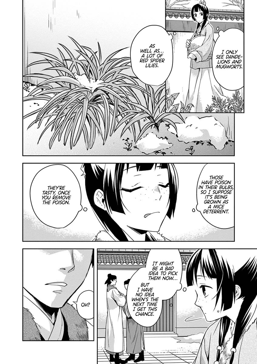 Kusuriya no Hitorigoto - Maomao no Koukyuu Nazotoki Techou chapter 16 page 6