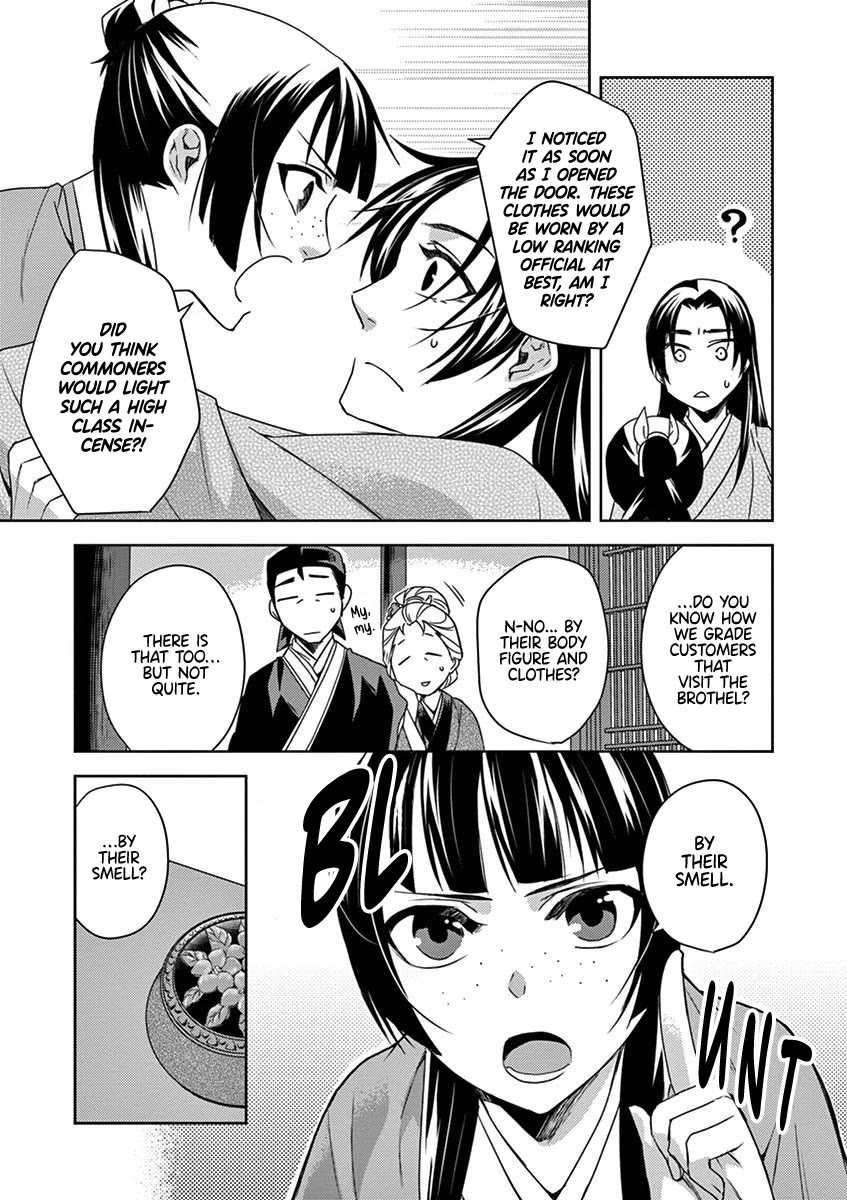 Kusuriya no Hitorigoto - Maomao no Koukyuu Nazotoki Techou chapter 20 page 11