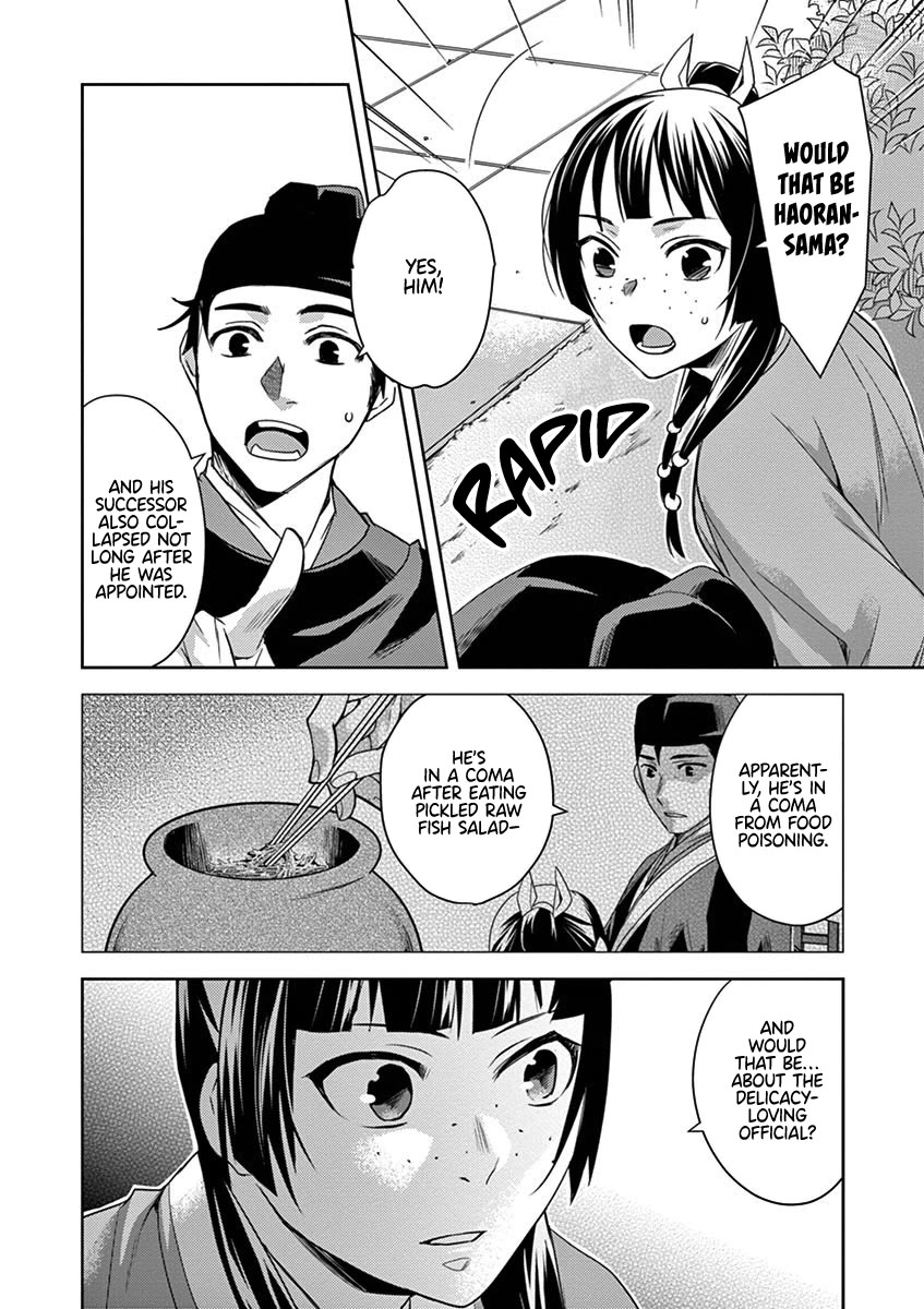 Kusuriya no Hitorigoto - Maomao no Koukyuu Nazotoki Techou chapter 22 page 22