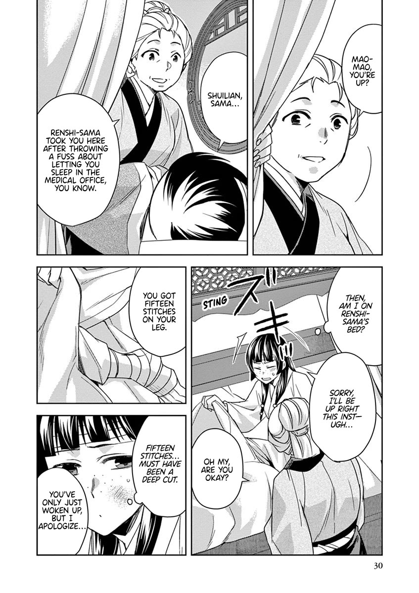 Kusuriya no Hitorigoto - Maomao no Koukyuu Nazotoki Techou chapter 23 page 28