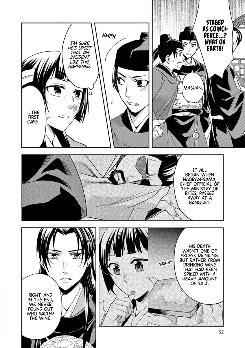 Kusuriya no Hitorigoto - Maomao no Koukyuu Nazotoki Techou chapter 23 page 30