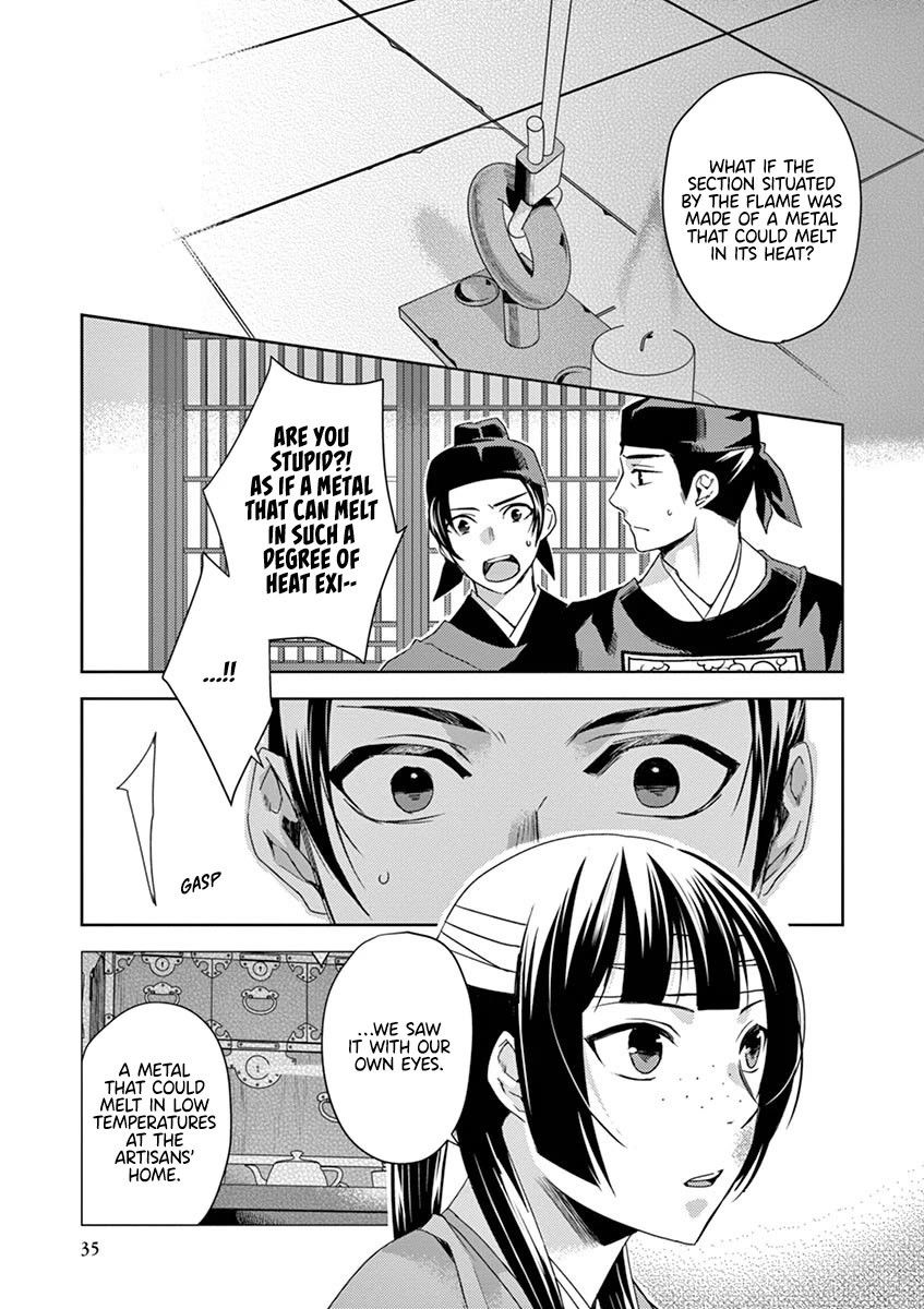Kusuriya no Hitorigoto - Maomao no Koukyuu Nazotoki Techou chapter 23 page 33