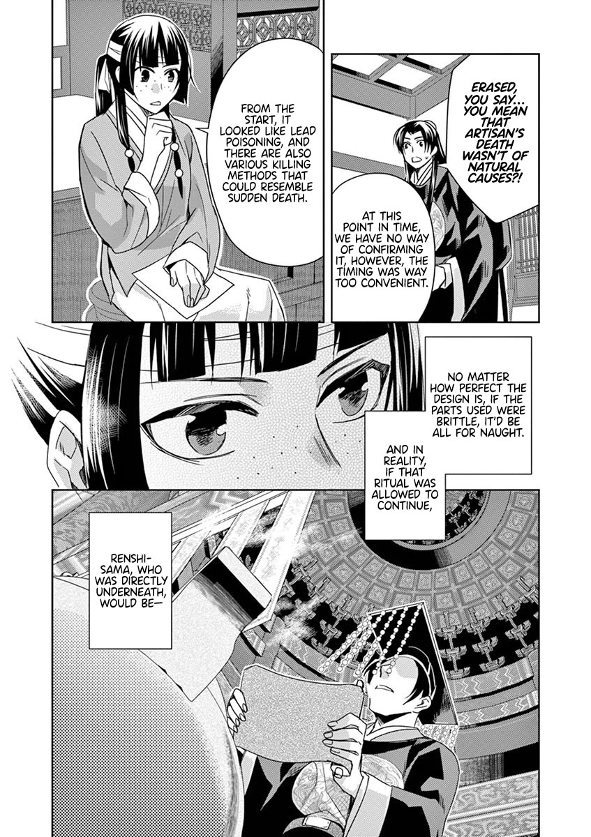 Kusuriya no Hitorigoto - Maomao no Koukyuu Nazotoki Techou chapter 23 page 35