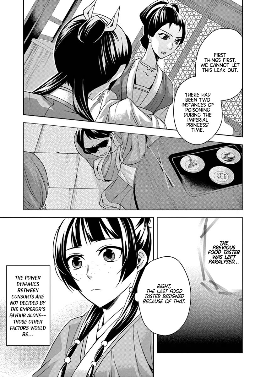 Kusuriya no Hitorigoto - Maomao no Koukyuu Nazotoki Techou chapter 25 page 13