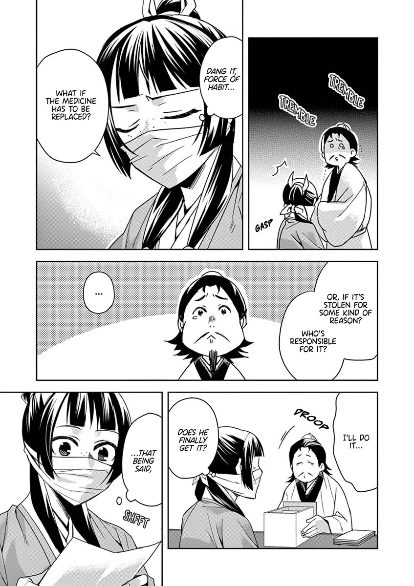 Kusuriya no Hitorigoto - Maomao no Koukyuu Nazotoki Techou chapter 25 page 19