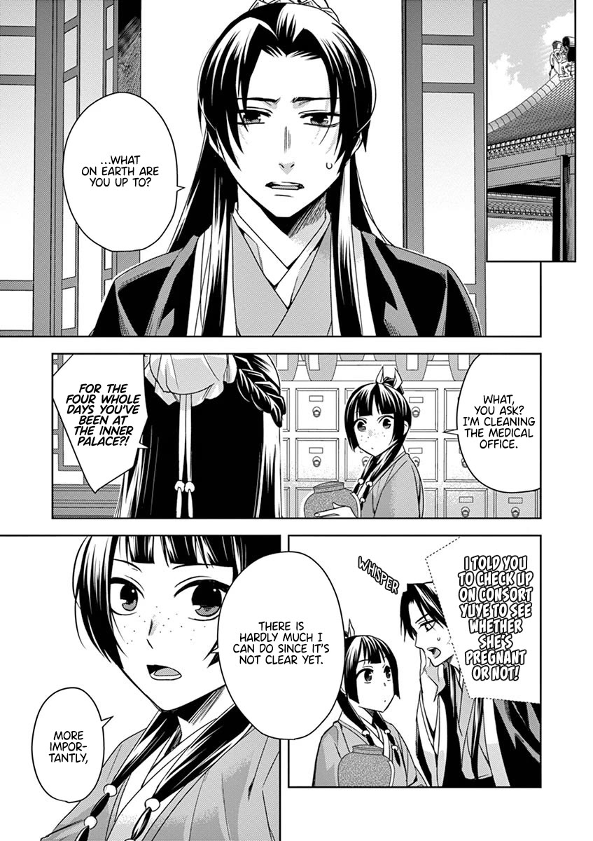 Kusuriya no Hitorigoto - Maomao no Koukyuu Nazotoki Techou chapter 25 page 21