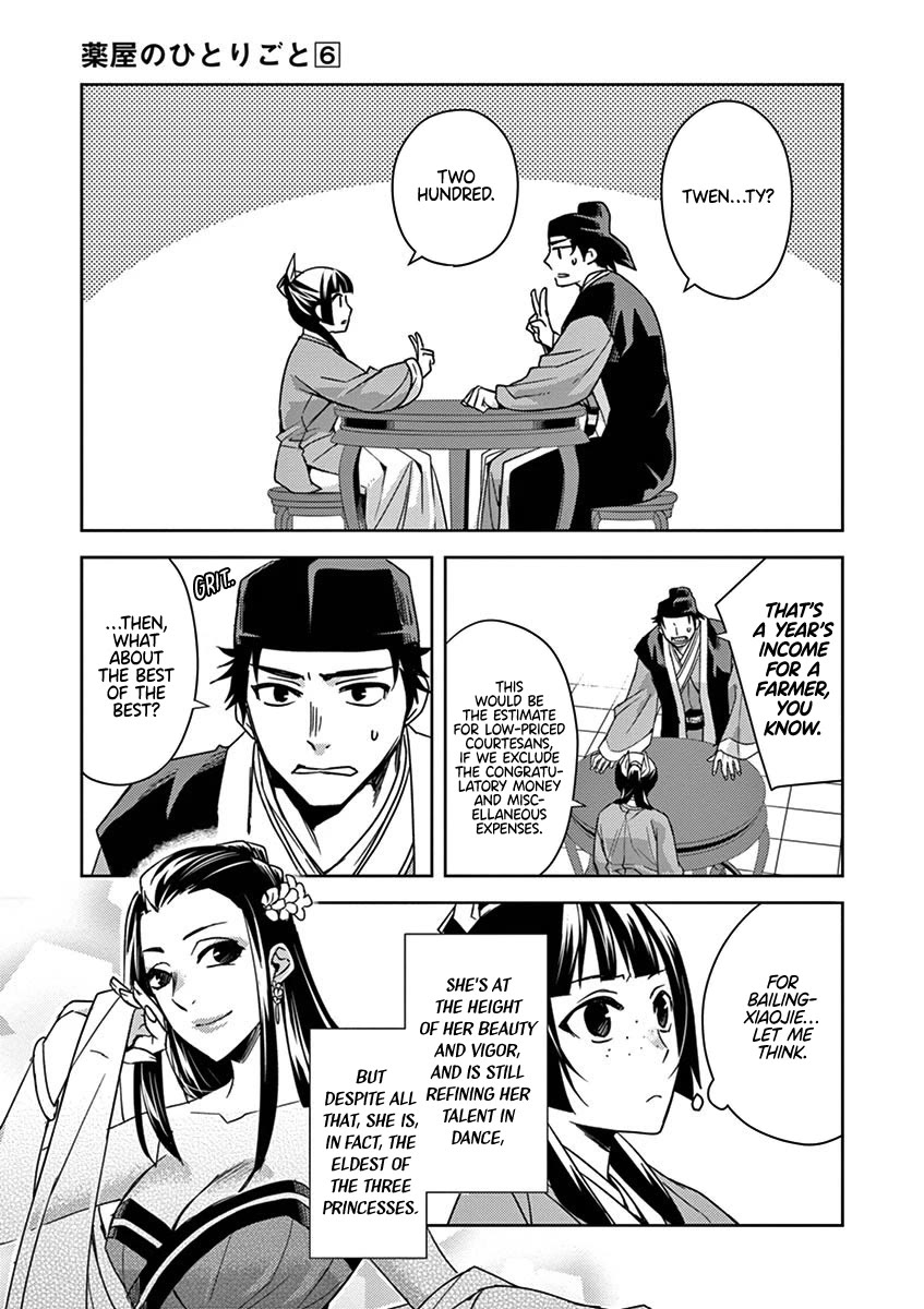 Kusuriya no Hitorigoto - Maomao no Koukyuu Nazotoki Techou chapter 26 page 5