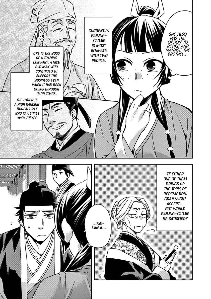 Kusuriya no Hitorigoto - Maomao no Koukyuu Nazotoki Techou chapter 26 page 7