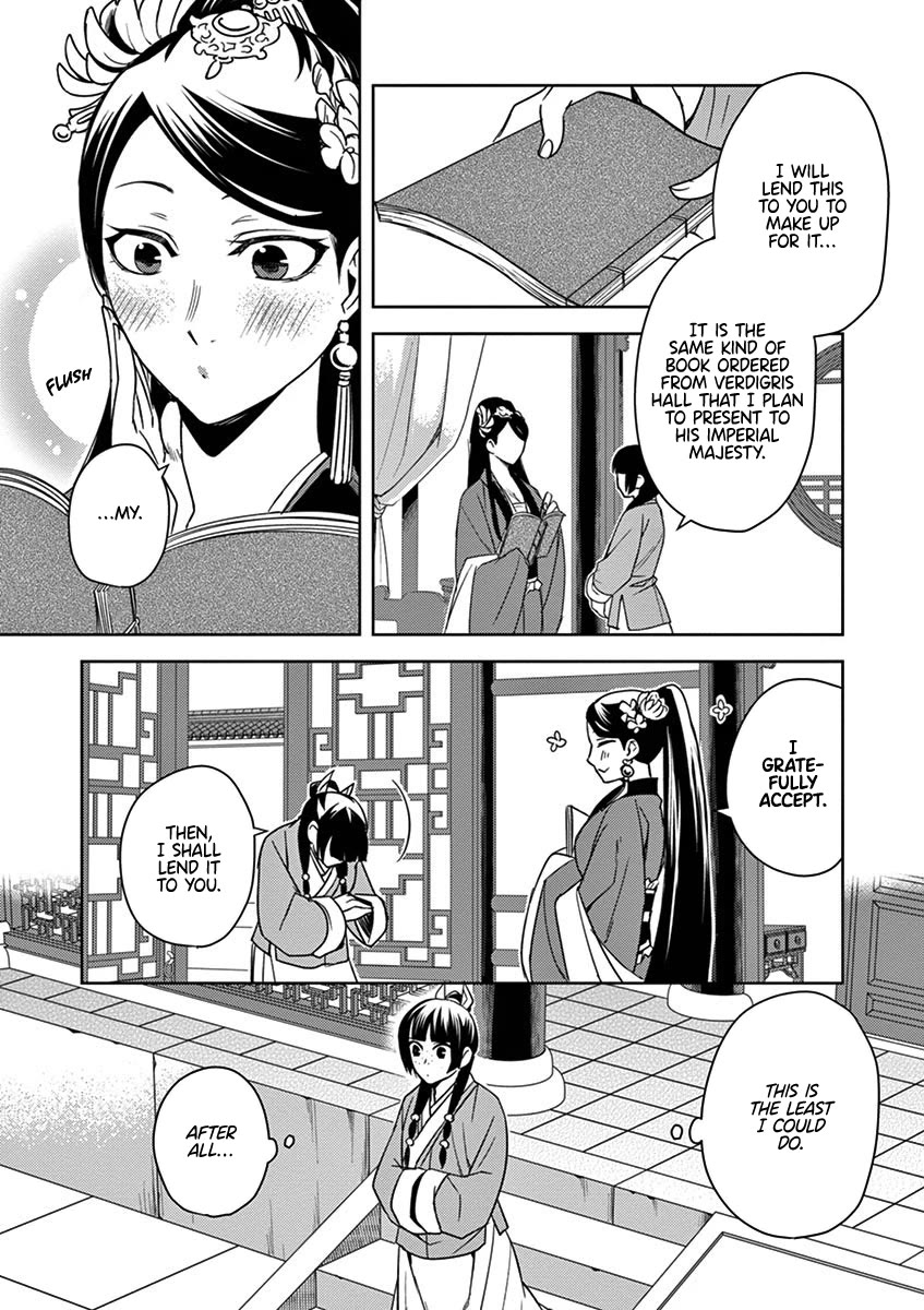 Kusuriya no Hitorigoto - Maomao no Koukyuu Nazotoki Techou chapter 27 page 21