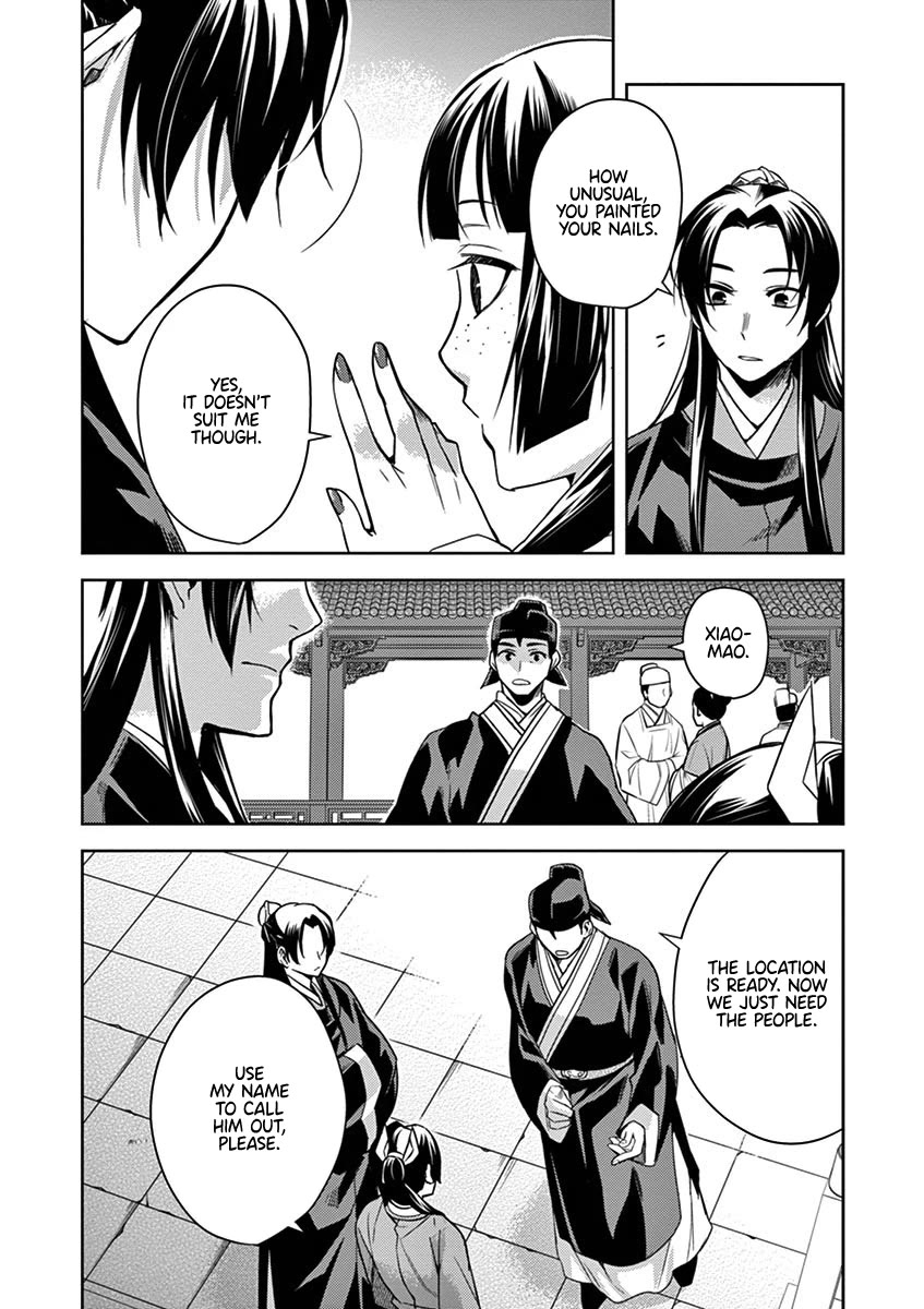 Kusuriya no Hitorigoto - Maomao no Koukyuu Nazotoki Techou chapter 27 page 54
