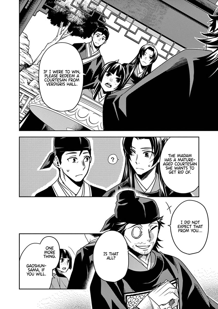 Kusuriya no Hitorigoto - Maomao no Koukyuu Nazotoki Techou chapter 28 page 12
