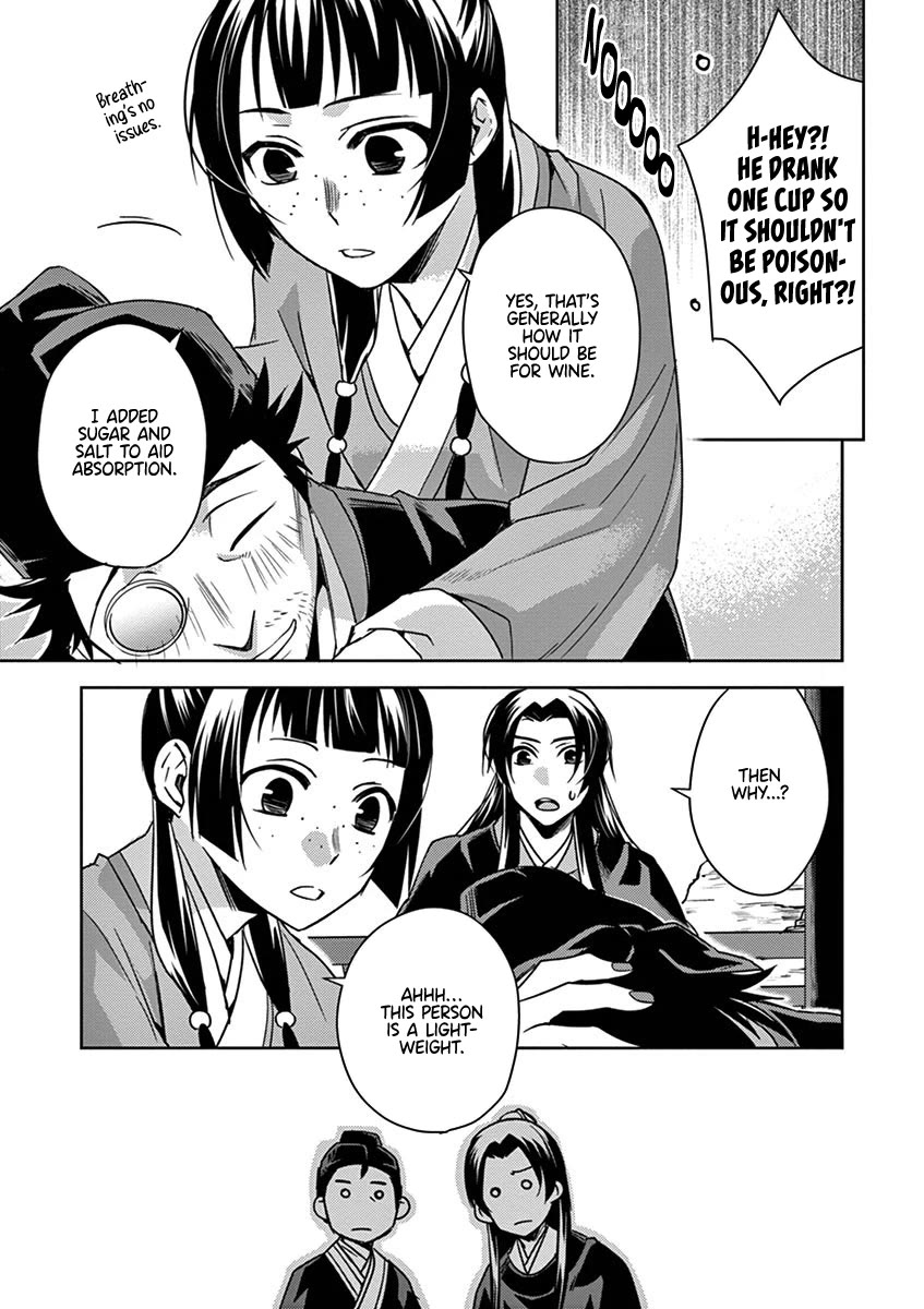 Kusuriya no Hitorigoto - Maomao no Koukyuu Nazotoki Techou chapter 28 page 35