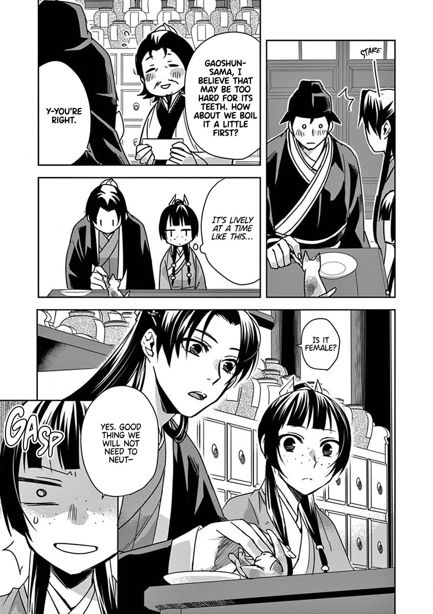 Kusuriya no Hitorigoto - Maomao no Koukyuu Nazotoki Techou chapter 32 page 11
