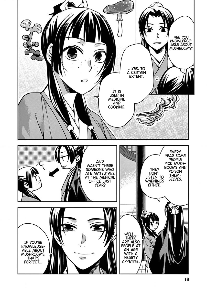 Kusuriya no Hitorigoto - Maomao no Koukyuu Nazotoki Techou chapter 34 page 18