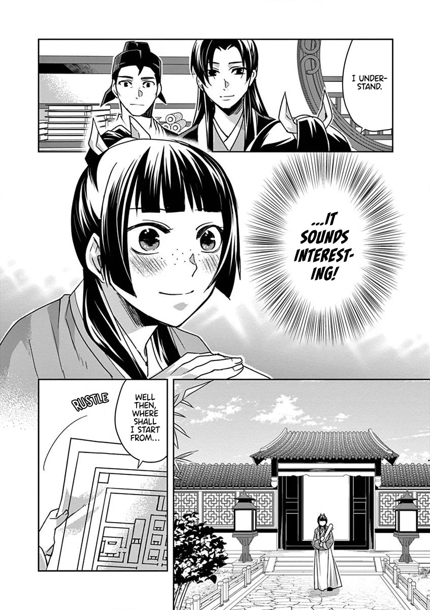 Kusuriya no Hitorigoto - Maomao no Koukyuu Nazotoki Techou chapter 34 page 20
