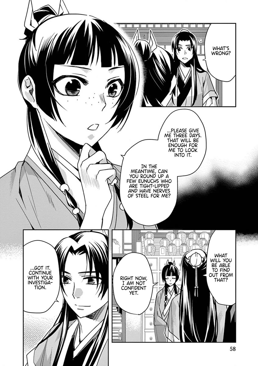 Kusuriya no Hitorigoto - Maomao no Koukyuu Nazotoki Techou chapter 35 page 16