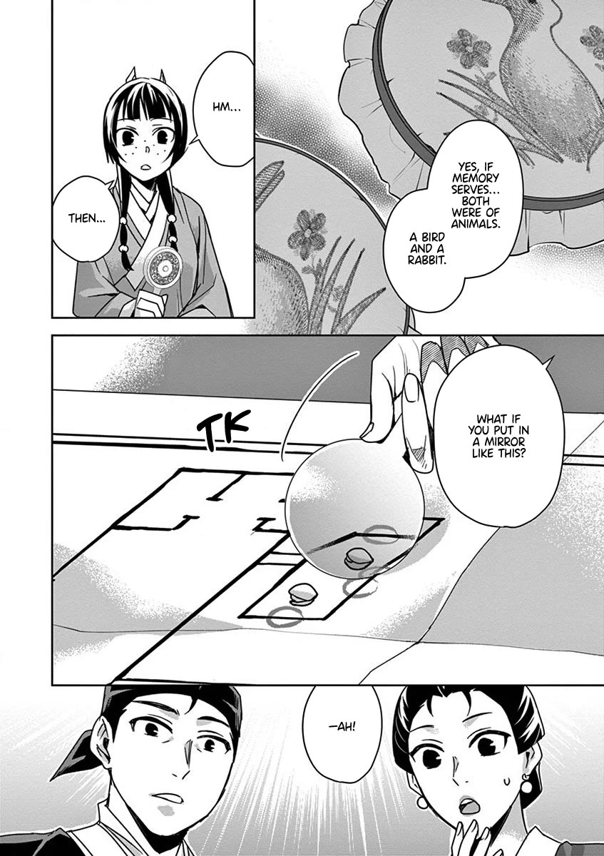 Kusuriya no Hitorigoto - Maomao no Koukyuu Nazotoki Techou chapter 36 page 24