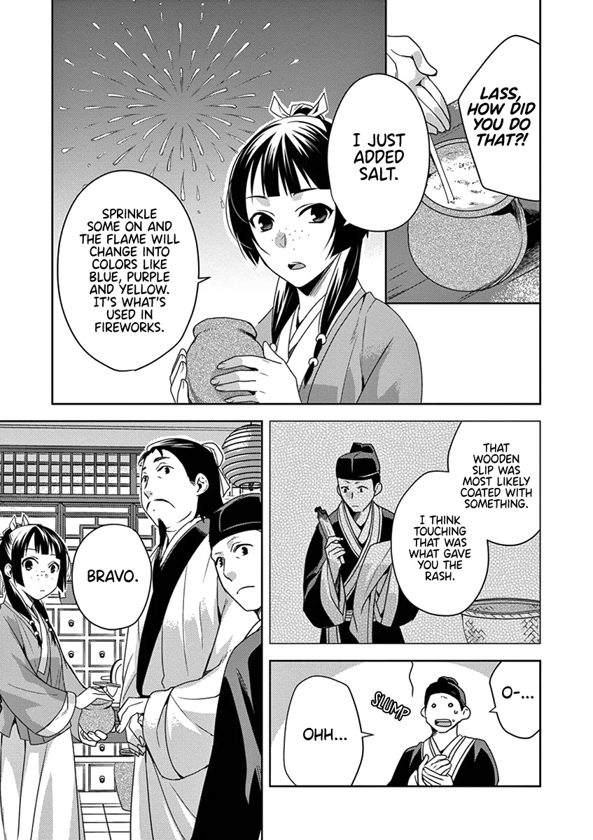 Kusuriya no Hitorigoto - Maomao no Koukyuu Nazotoki Techou chapter 4 page 10