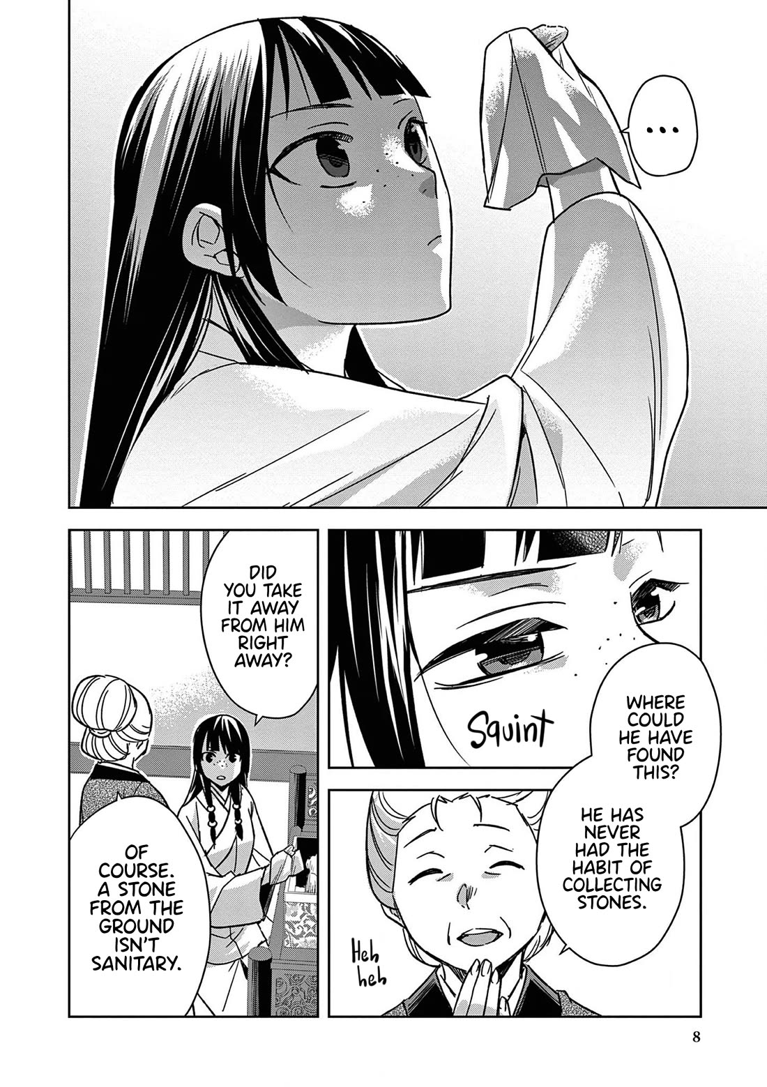 Kusuriya no Hitorigoto - Maomao no Koukyuu Nazotoki Techou chapter 46 page 8