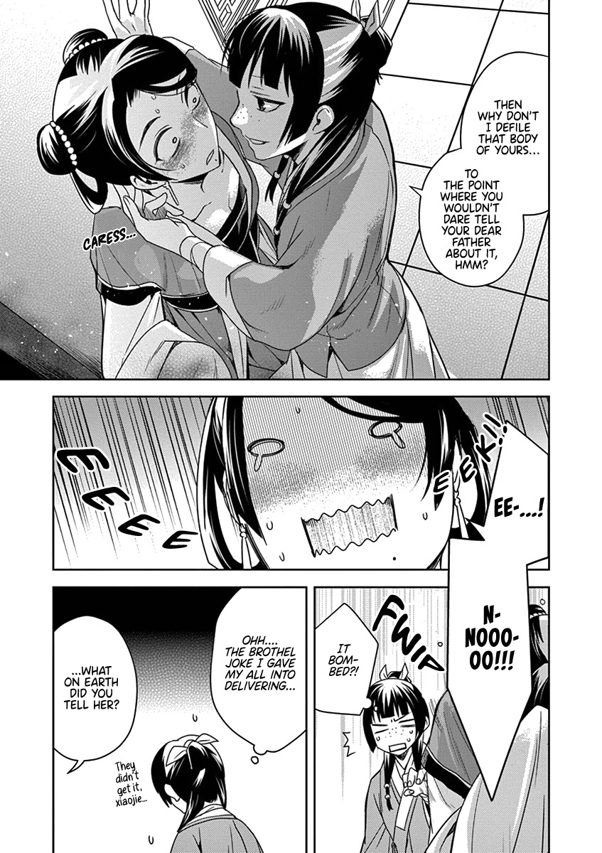 Kusuriya no Hitorigoto - Maomao no Koukyuu Nazotoki Techou chapter 5 page 27