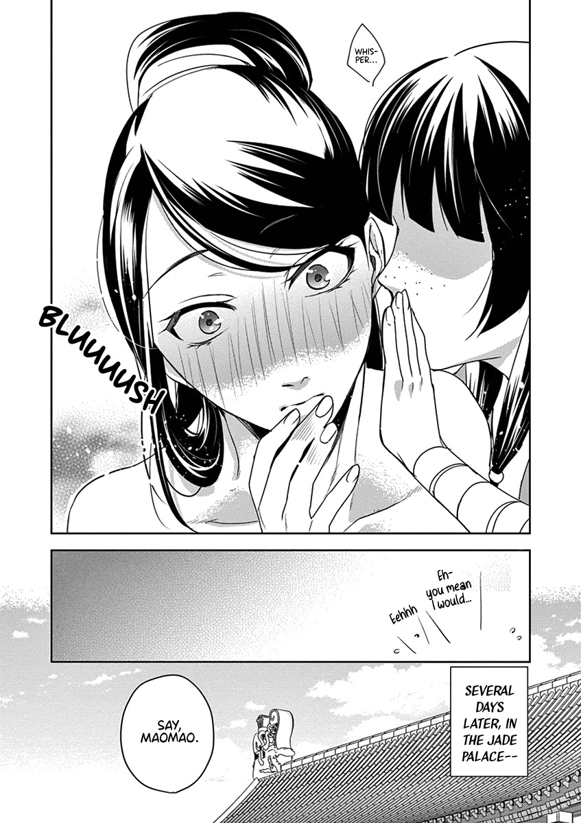 Kusuriya no Hitorigoto - Maomao no Koukyuu Nazotoki Techou chapter 5 page 35