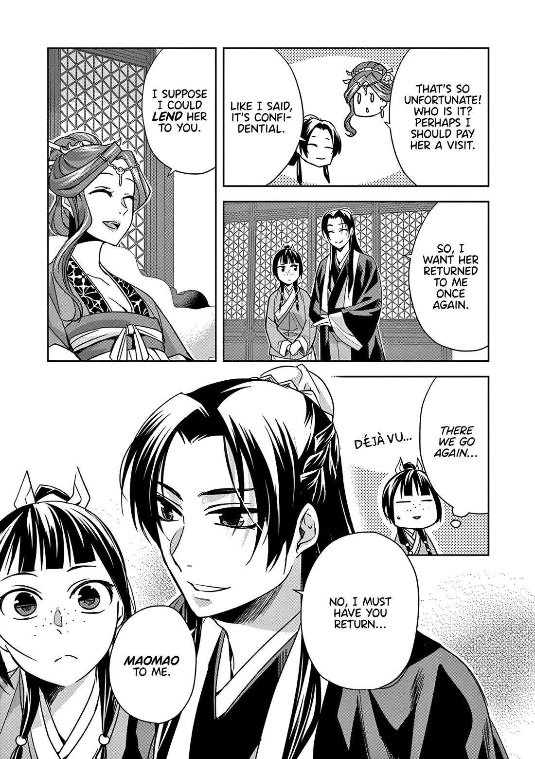 Kusuriya no Hitorigoto - Maomao no Koukyuu Nazotoki Techou chapter 55 page 23