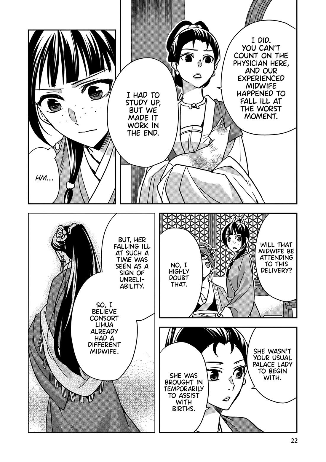 Kusuriya no Hitorigoto - Maomao no Koukyuu Nazotoki Techou chapter 58 page 22