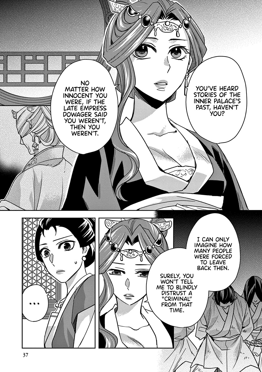 Kusuriya no Hitorigoto - Maomao no Koukyuu Nazotoki Techou chapter 58 page 37