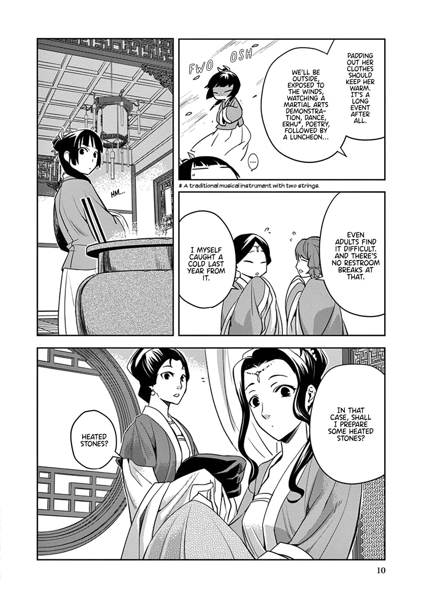 Kusuriya no Hitorigoto - Maomao no Koukyuu Nazotoki Techou chapter 6 page 11