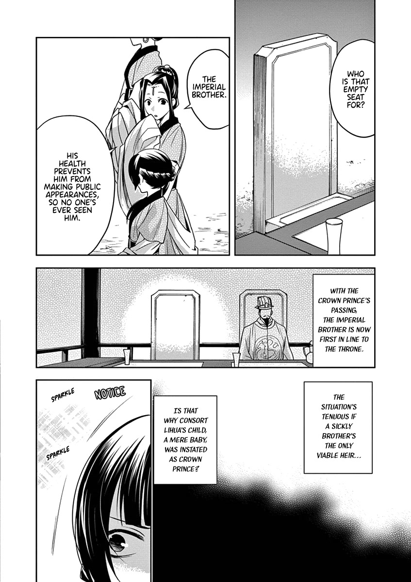 Kusuriya no Hitorigoto - Maomao no Koukyuu Nazotoki Techou chapter 6 page 22