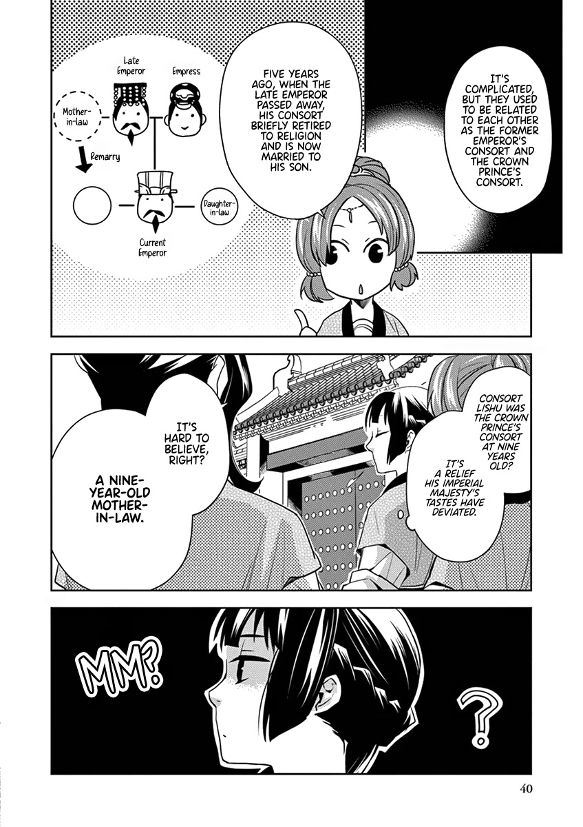 Kusuriya no Hitorigoto - Maomao no Koukyuu Nazotoki Techou chapter 6 page 39