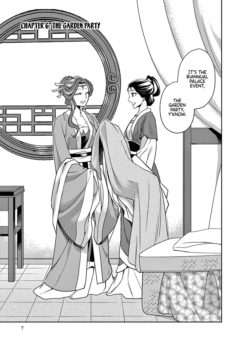 Kusuriya no Hitorigoto - Maomao no Koukyuu Nazotoki Techou chapter 6 page 8