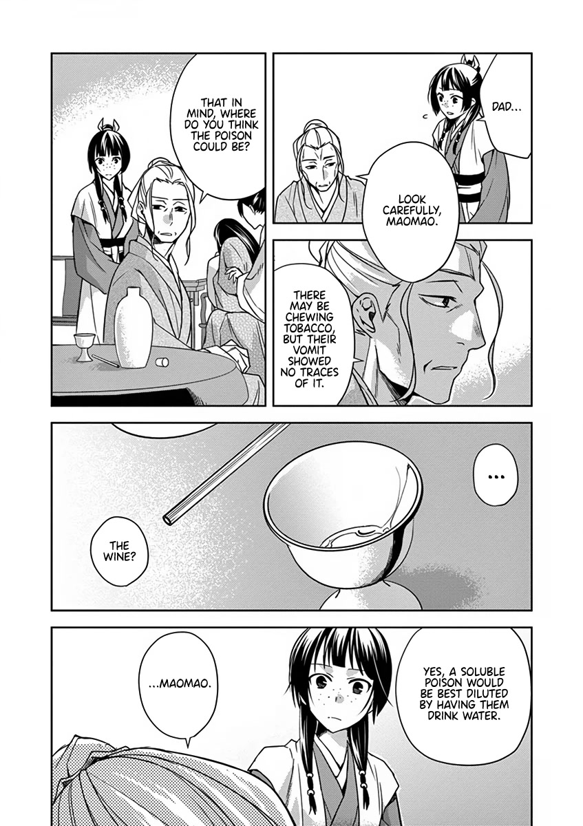 Kusuriya no Hitorigoto - Maomao no Koukyuu Nazotoki Techou chapter 8 page 33