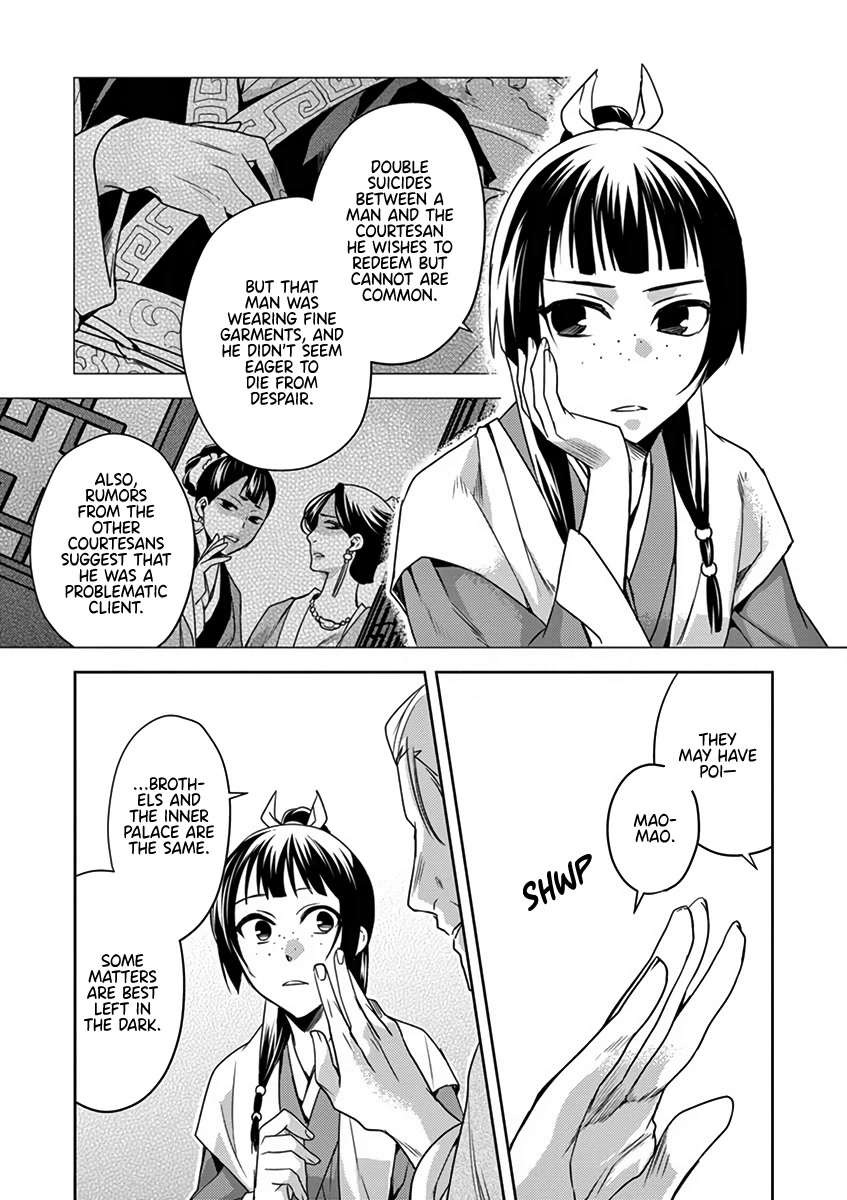 Kusuriya no Hitorigoto - Maomao no Koukyuu Nazotoki Techou chapter 8 page 37