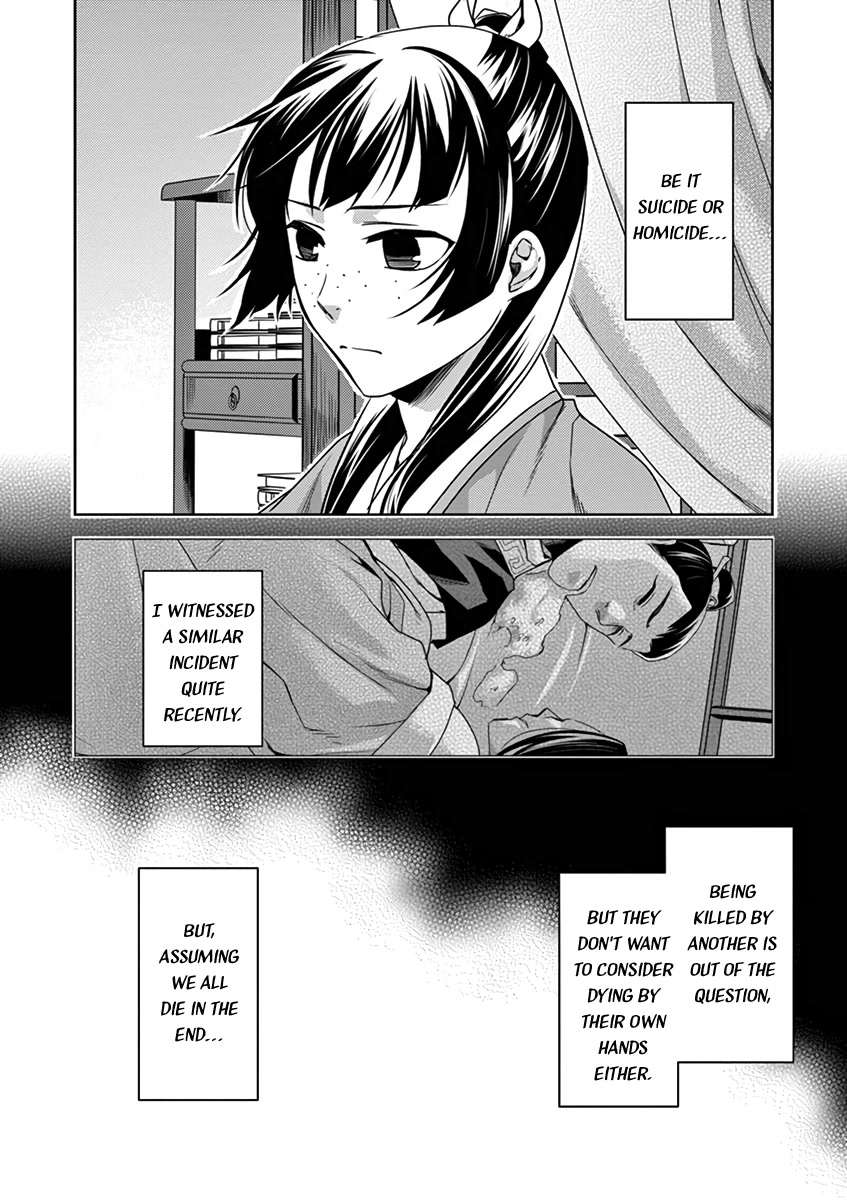 Kusuriya no Hitorigoto - Maomao no Koukyuu Nazotoki Techou chapter 9 page 35
