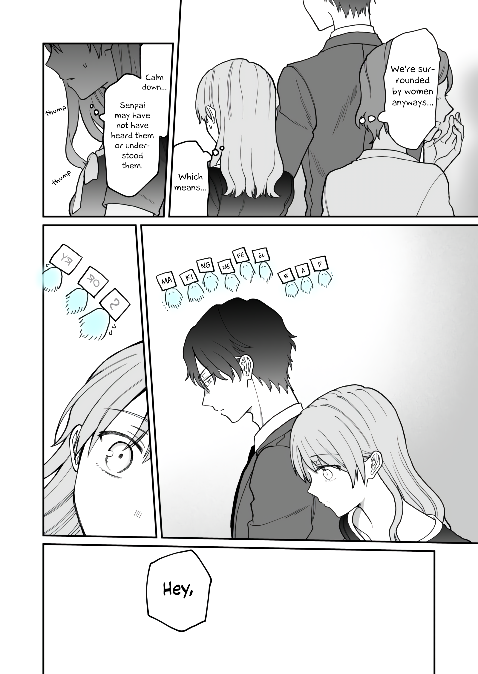 Kuuki ga "Yomeru" Shinnyushain to Buaiso na Senpai no Hanashi chapter 10 page 4