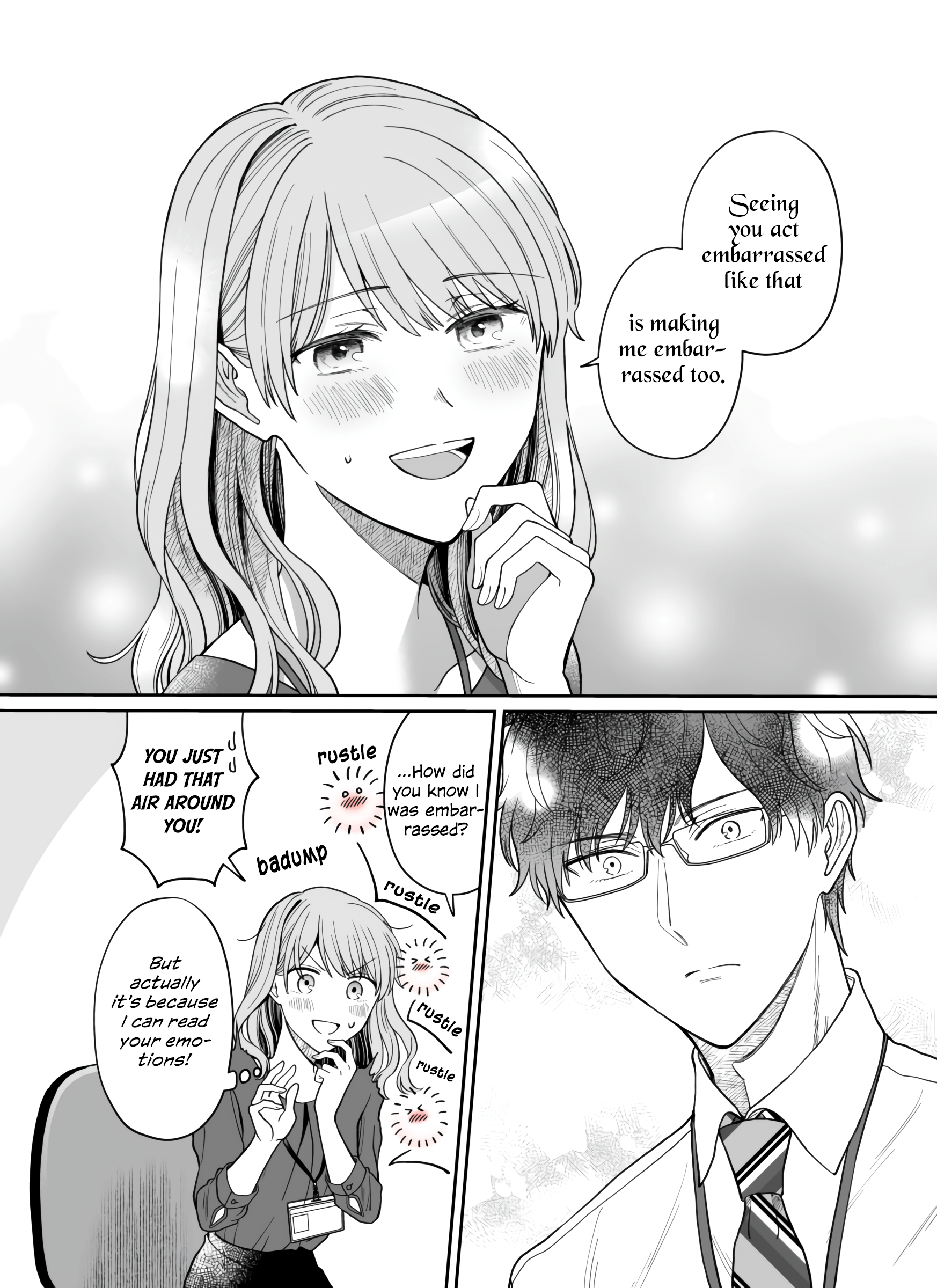 Kuuki ga "Yomeru" Shinnyushain to Buaiso na Senpai no Hanashi chapter 11 page 5