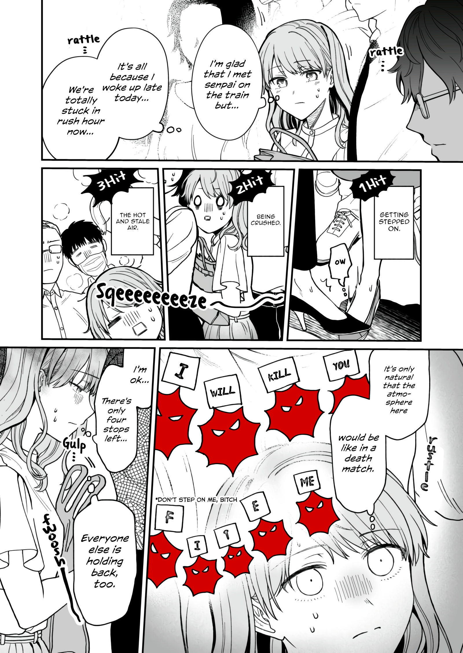 Kuuki ga "Yomeru" Shinnyushain to Buaiso na Senpai no Hanashi chapter 12 page 2