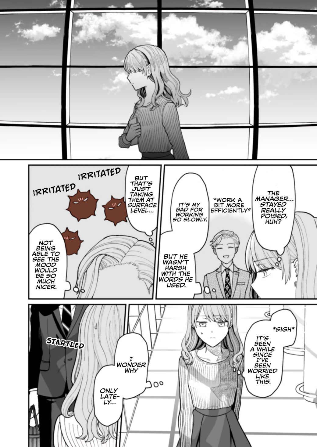 Kuuki ga "Yomeru" Shinnyushain to Buaiso na Senpai no Hanashi chapter 14 page 10