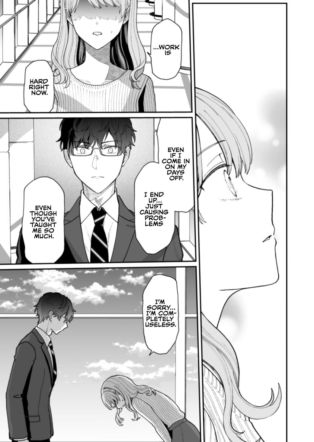 Kuuki ga "Yomeru" Shinnyushain to Buaiso na Senpai no Hanashi chapter 14 page 13