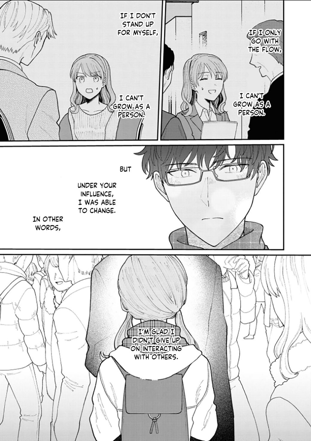 Kuuki ga "Yomeru" Shinnyushain to Buaiso na Senpai no Hanashi chapter 15 page 15